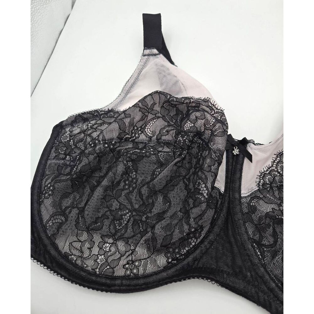 Wacoal Retro Chic Full-Figure Underwire Bra Size 46DDD 855186 - Picture 3 of 8